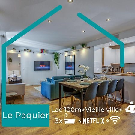 Le Paquier - Mycosyapart, Vieille Ville, Calme, Lac 100M, Netflix Άννεσι Εξωτερικό φωτογραφία